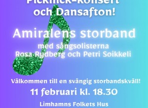 amiralensstorbandspelarupptilldansochpicknick-konsert